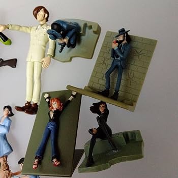 ルパン三世、峰不二子 、次元、五右衛門、銭形、などフィギュアセット ルパン三世 峰不二子 次元大介 五右衛門 銭形警部 造形師×写真家